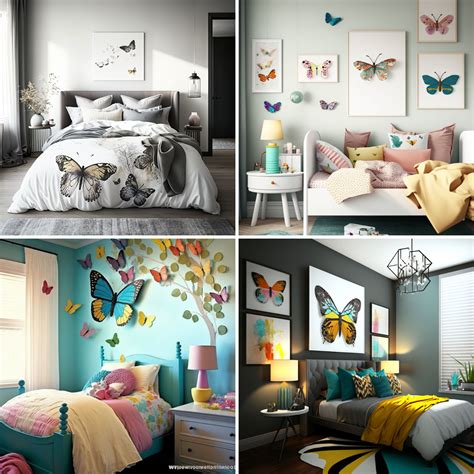 butterfly bedroom decorating ideas